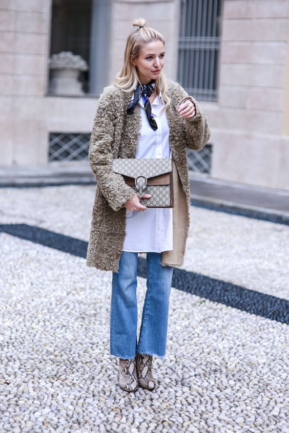 Stílusiskola: így viselj idén ősszel teddy coat-okat -  -  - divat, divat 2018 ősz, outfit, stílus, teddy coat, 