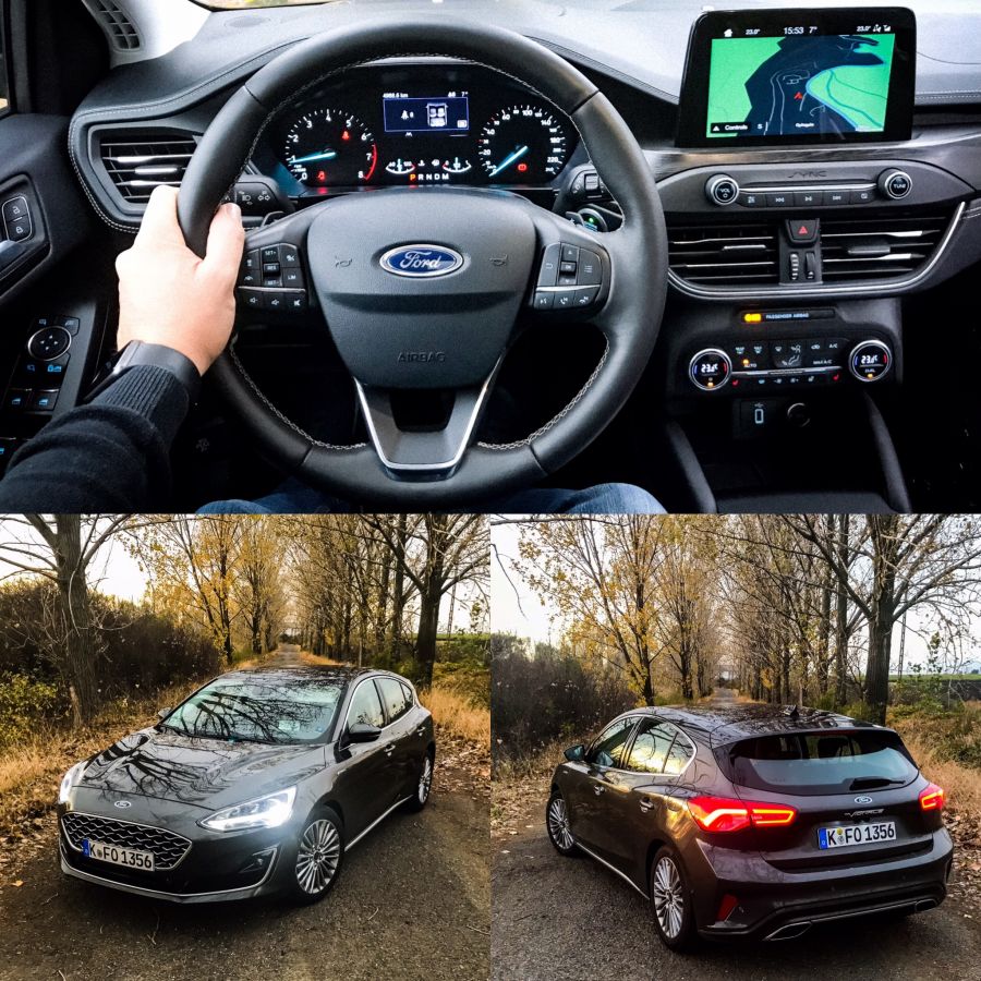 Pályán és szerpentinen egyaránt gyerekjáték a vezetés - Kipróbáltuk az új Ford Focus-t - Autó & Motor - MOBILITY - autó, ford, ford focus, teszt, tesztvezetés, 