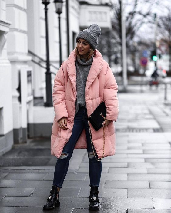 Stílusiskola: dobd fel a téli szürkeséget rózsaszínnel -  -  - divat, outfit, rózsaszín, stílus, tél, 