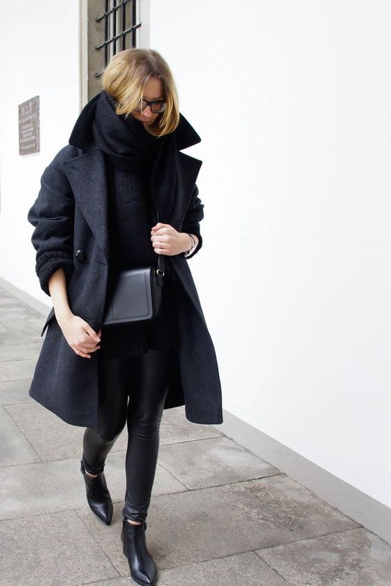 Stílusiskola: kedvencünk a fekete, minden mennyiségben -  -  - divat, fekete, outfit, stílus, tél, 