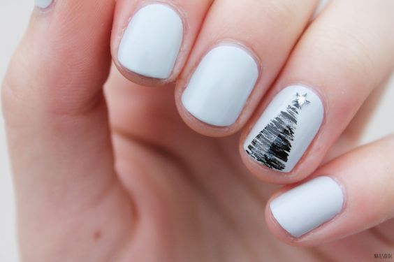 Top10: minimál karácsonyi manikűr ötletek az adventi szezonra -  -  - advent, karácsony, köröm, manikűr, minimál, ötletek, 