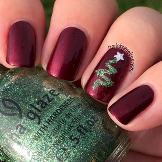 Top10: minimál karácsonyi manikűr ötletek az adventi szezonra -  -  - advent, karácsony, köröm, manikűr, minimál, ötletek, 