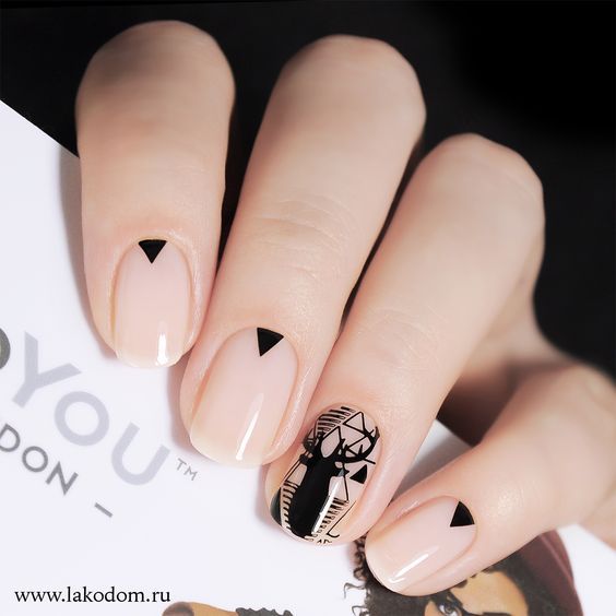 Top10: minimál karácsonyi manikűr ötletek az adventi szezonra -  -  - advent, karácsony, köröm, manikűr, minimál, ötletek, 