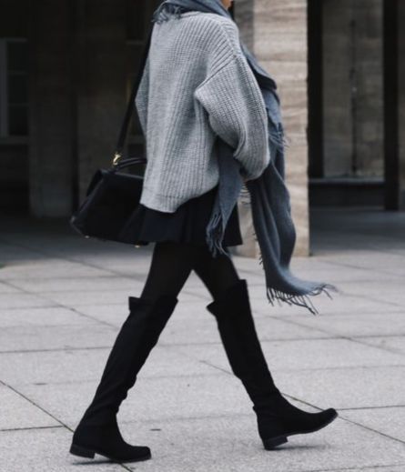 Stílusiskola: outfit ötletek combcsizmával -  -  - combcsizma, csizma, divat, stílus, 