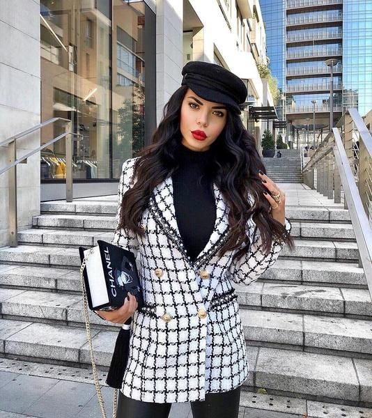 Stílusiskola: így viselj télen feketét és fehéret -  -  - divat, fehér, fekete, stílus, tél, 