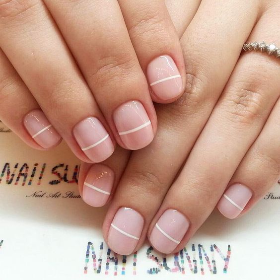 Top10: kifinomult púderes manikűr ötletek -  -  - kifinomult, köröm, manikűr, púder, stílus, visszafogott, 