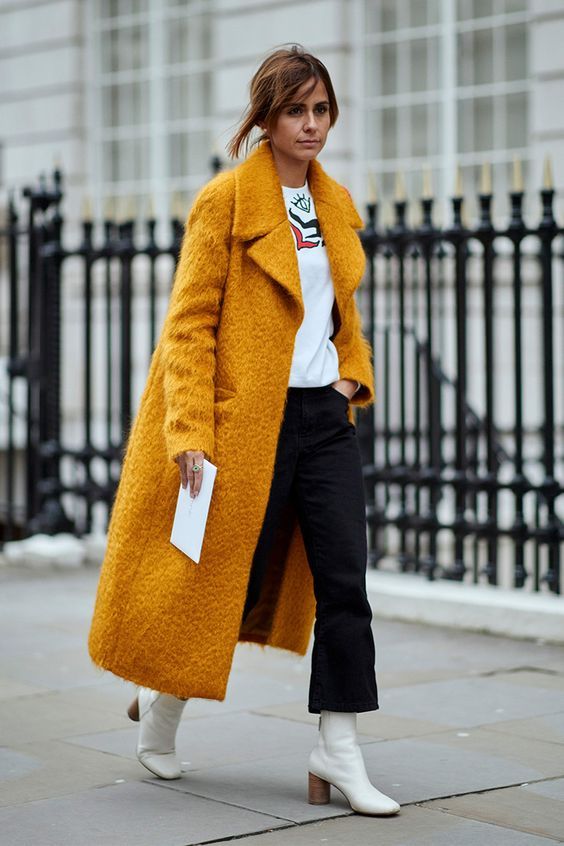 Stílusiskola: télen dobd fel sárgával az outfitedet -  -  - divat, outfit, sárga, stílus, 
