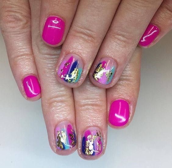 Top10: vidám manikűr ötletek borongós időre -  -  - manikűr, színek, vidám, 