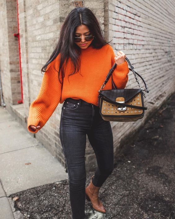 Stílusiskola: így viselj narancssárgát -  -  - divat, narancs, outfit, stílus, 