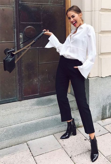 Stílusiskola: így viselj fehér ingeket -  -  - divat, fehér, fehér ing, ing, outfit, stílus, 