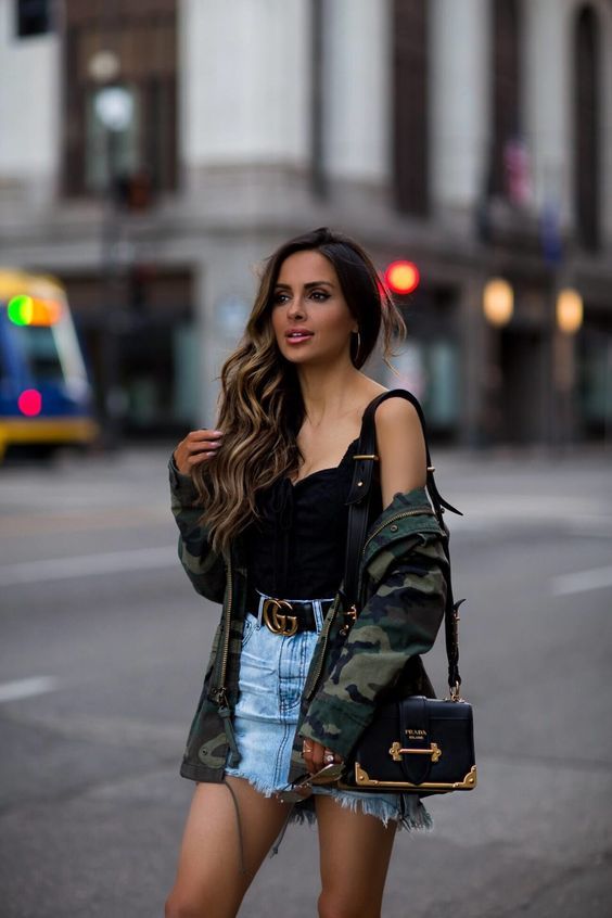 Stílusiskola: így lehetsz csinos farmerszoknyában tavasszal -  -  - farmer, outfit, stílus, szoknya, 