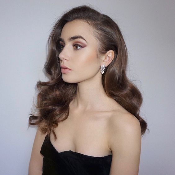 Top10: frizura ötletek Lily Collins-tól -  -  - frizura, lily collins, ötletek, tippek, 