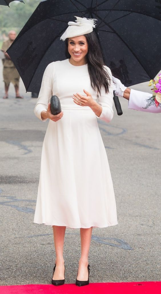 10 fotó a szuper stílusos, várandós Meghan Markle-ről -  -  - királyi család, kismama, meghan markle, stílus, várandós, 