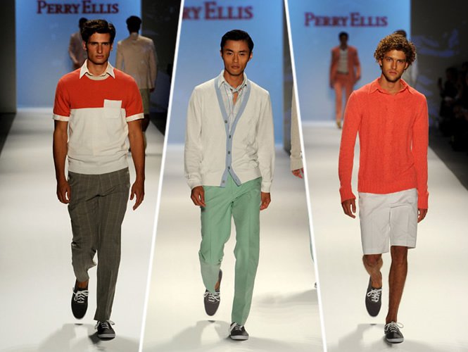 Perry Ellis 2011 tavasz/nyár -  -  - 2011 tavasz, férfi divat, John Crocco, New York, Perry Ellis, tavasz - nyári kollekció,