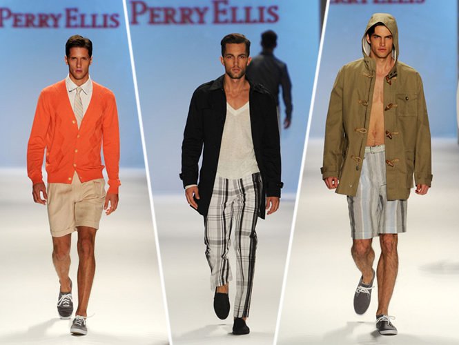 Perry Ellis 2011 tavasz/nyár -  -  - 2011 tavasz, férfi divat, John Crocco, New York, Perry Ellis, tavasz - nyári kollekció,