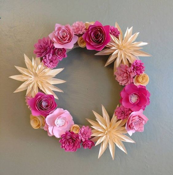 10 csodálatos papírból készíthető virágdekoráció, amivel az otthonodba varázsolhatod a tavaszt -  -  - home decor, papír decor, papír virág, tavasz, 