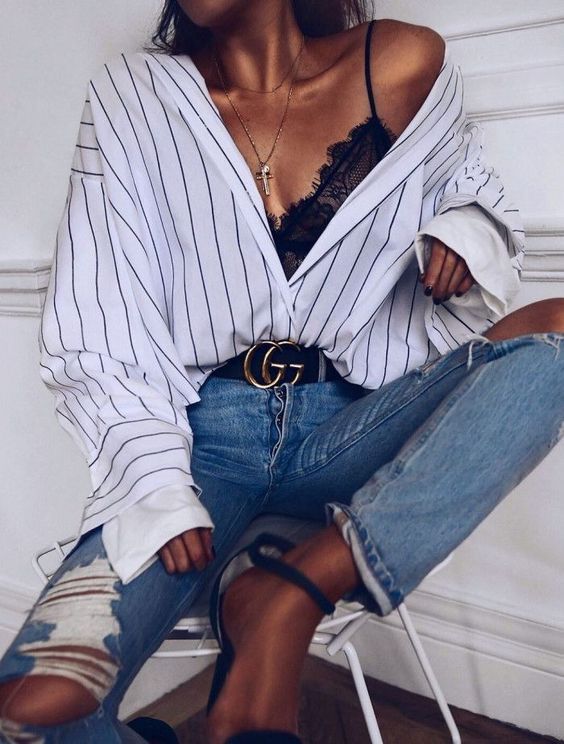 Stílusiskola: 10 outfit csipkés felsővel, amit szívesen viselnénk tavasszal és nyáron -  -  - csipke, divat, nyár, outfit, stílus, tavasz, 