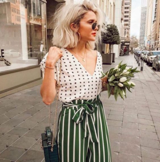 Stílusiskola: így viselj tavasszal csíkos nadrágokat -  -  - csíkos, csíkos nadrág, divat, stílus, 