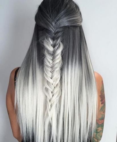 Top10: különleges hajszín ötlet - granny hair -  -  - granny hair, haj, hajszín, ötletek, tippek, 