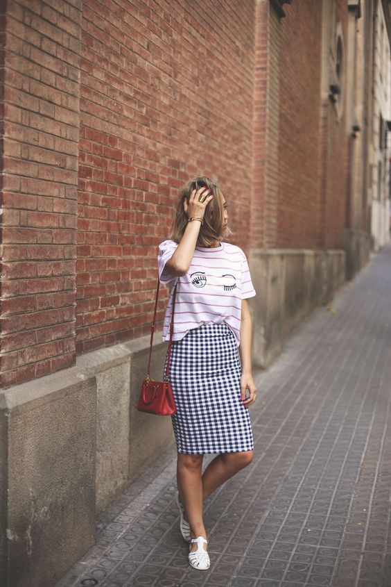 Stílusiskola: így viselj nyáron kockás ruhadarabokat -  -  - divat, kockás, outfit, stílus, 