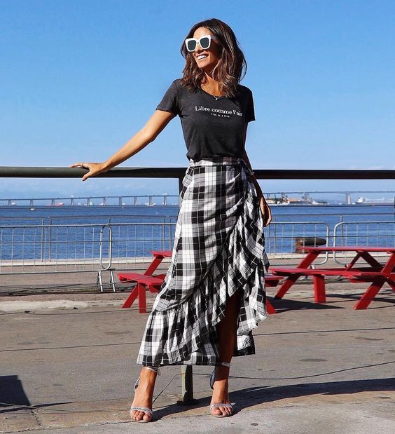 Stílusiskola: így viselj nyáron kockás ruhadarabokat -  -  - divat, kockás, outfit, stílus, 