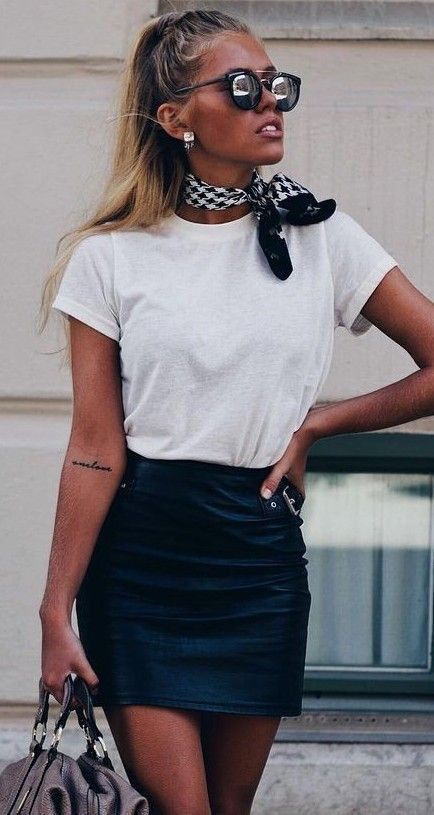 Stílusiskola: kedvenc fekete-fehér összeállításaink a nyári szezonra -  -  - fehér, fekete, nyár, outfit, stílus, 