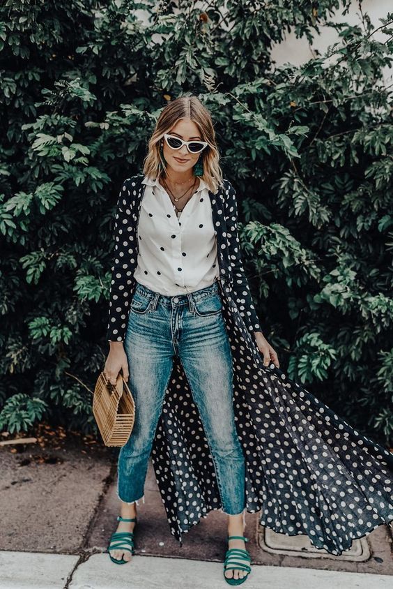 Stílusiskola: a nyár kedvencei a pöttyös ruhadarabok -  -  - divat, nyár, outfit, pöttyös, 