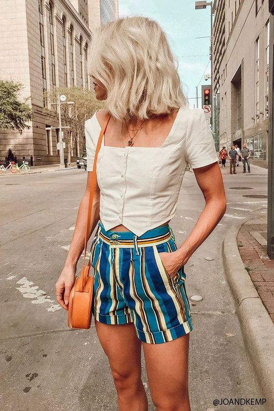 Stílusiskola: így viselj nyáron csíkos nadrágokat -  -  - csíkos, csíkos nadrág, divat, nyár, outfit, stílus, 