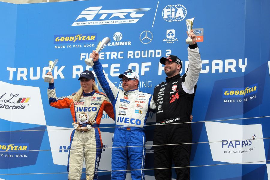 Hazai közönség előtt állt dobogóra Kiss Norbert - Autó & Motor - MOBILITY - kamion, kiss norbert, kiss norbi, verseny, 