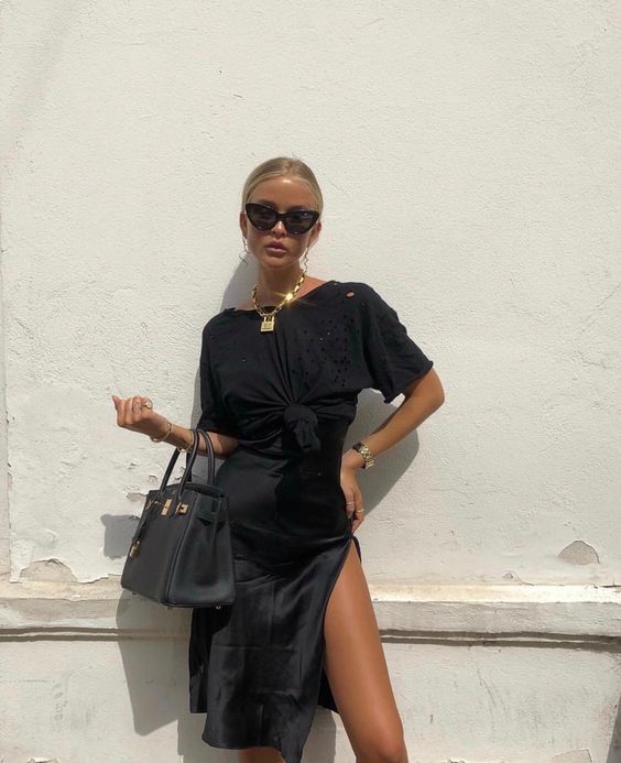 Stílusiskola: így viselj nyáron feketét -  -  - divat, fekete, nyár, outfit, stílus, 