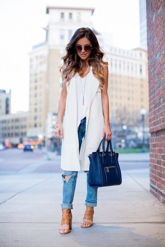 Stílusiskola: így viselj nyáron mellényeket -  -  - mellény, nyár, outfit, stílus, 