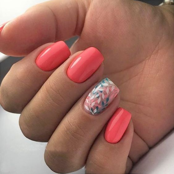 Top10: csodás korall színű manikűr ötletek a nyári szezonra -  -  - korall, köröm, manikűr, nyár, 