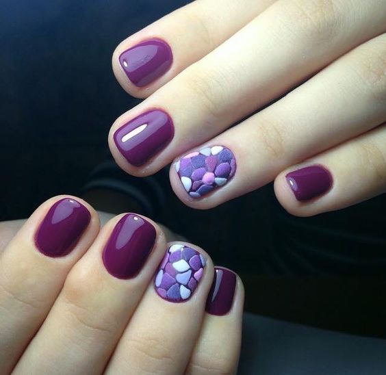 Top10: csodás manikűr ötletek lilával -  -  - köröm, lila, manikűr, ötletek, 