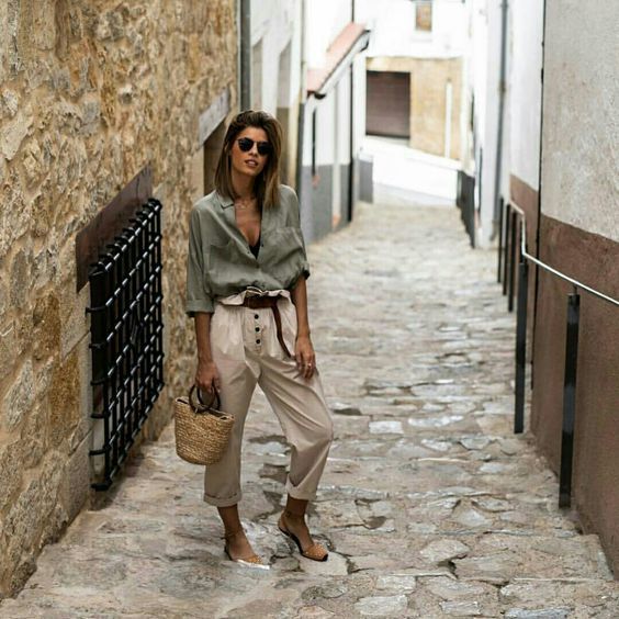 Stílusiskola: így viselj nyáron khakit -  -  - divat, khaki, nyár, outfit, stílus, 