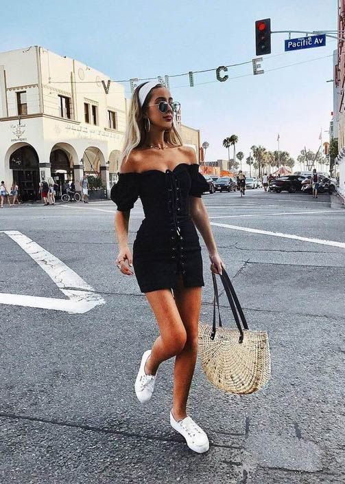 Stílusiskola: így lehetsz csinos nyári miniruhákban -  -  - divat, outfit, ruha, stílus, 