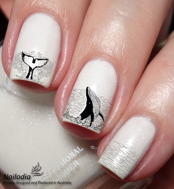 Top10: tenger ihlette manikűr ötletek a nyár utolsó heteire -  -  - inspiráció, köröm, manikűr, nyár, ötletek, tenger, 