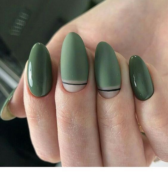 Top10: olívazöld manikűr ötletek -  -  - manikűr, manikűr ötletek, oliva, oliva zöld, 