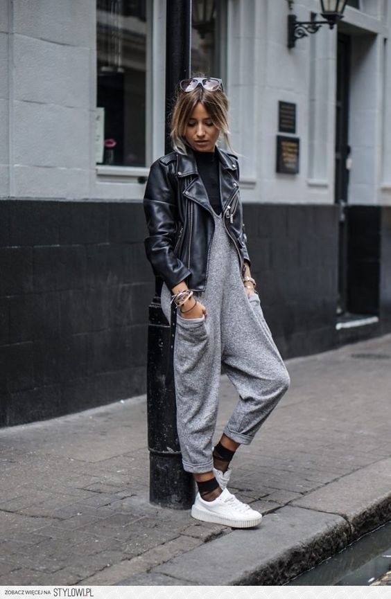 Stílusiskola: így viseld az alapdarabokat ősszel - bőrdzseki -  -  - alapdarab, bőrdzseki, divat, outfit, ősz, 