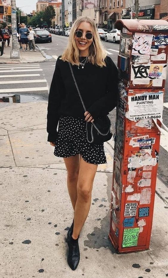 Stílusiskola: így viselj pöttyös ruhadarabokat ősszel -  -  - divat, outfit, ősz, pöttyös, stílus, 