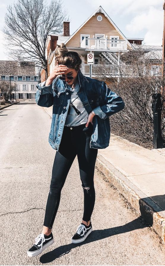 Stílusiskola: így viseld az alapdarabokat ősszel - farmerdzseki -  -  - divat, farmer, farmerdzseki, outfit, stílus, 