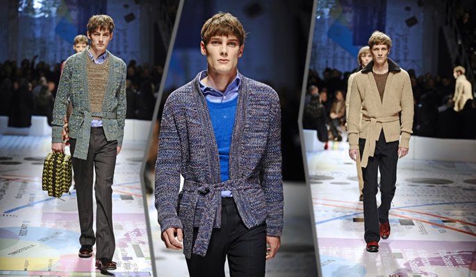Prada 2010-es férfi őszi kollekciója -  -  - 2010 ősz/tél, férfi kollekció, Prada, 