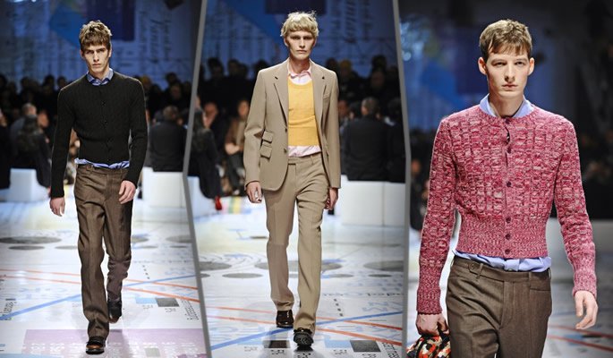 Prada 2010-es férfi őszi kollekciója -  -  - 2010 ősz/tél, férfi kollekció, Prada, 