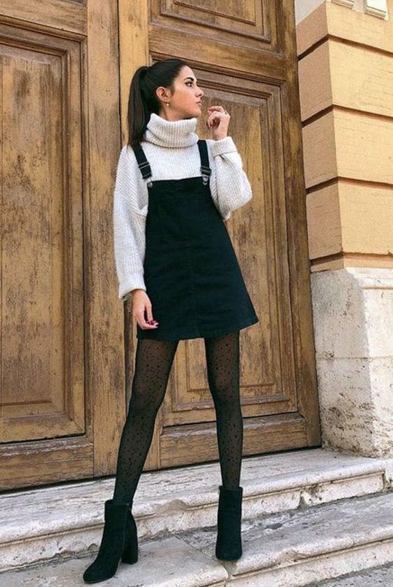 Stílusiskola: fekete-fehér szettek az őszi szezonra -  -  - divat, fehér, fekete, outfit, stílus, 