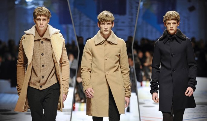Prada 2010-es férfi őszi kollekciója -  -  - 2010 ősz/tél, férfi kollekció, Prada, 