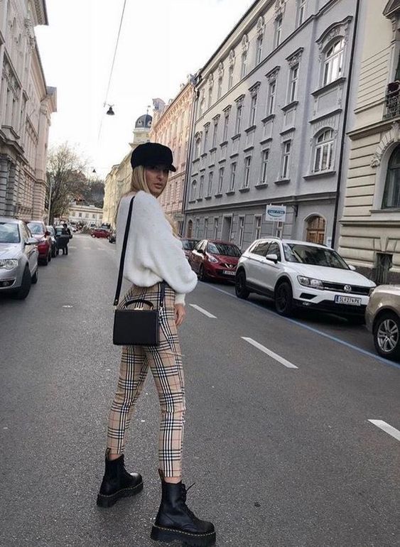 Stílusiskola: így viselj ősszel kockás nadrágokat -  -  - divat, kockás nadrág, outfit, ősz, stílus, 