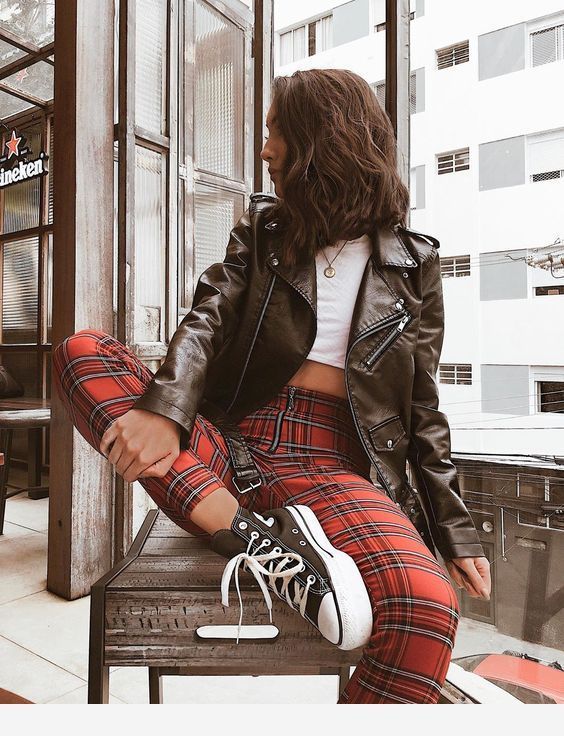 Stílusiskola: így viselj ősszel kockás nadrágokat -  -  - divat, kockás nadrág, outfit, ősz, stílus, 
