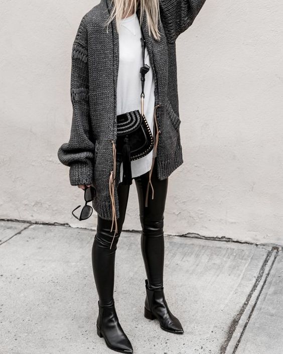 Stílusiskola: így viselj ősszel bőrnadrágokat -  -  - bőrnadrág, divat, ősz, stílus, 