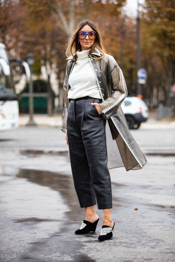 Stílusiskola: így viselj ősszel bőrnadrágokat -  -  - bőrnadrág, divat, ősz, stílus, 