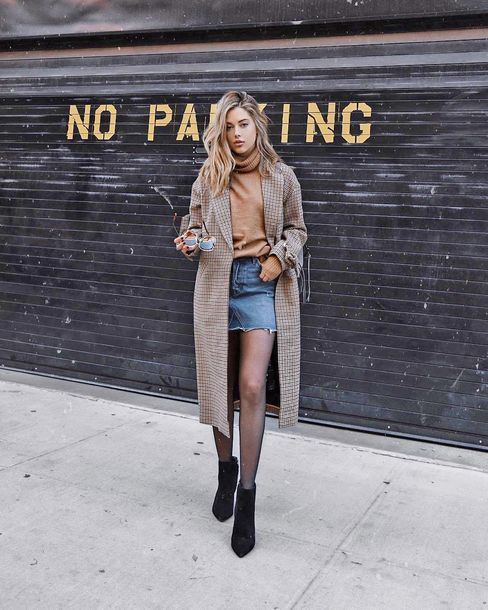 Stílusiskola: őszi outfit ötletek miniszoknyával -  -  - divat, miniszoknya, outfit, ősz, stílus, 