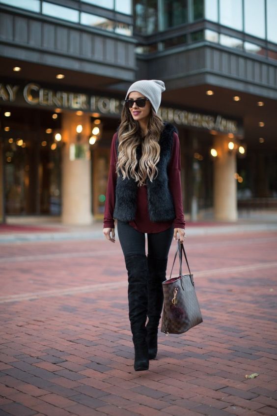 Stílusiskola: elő a műszőrme mellényekkel -  -  - divat, mellény, műszőrme, ősz, stílus, 